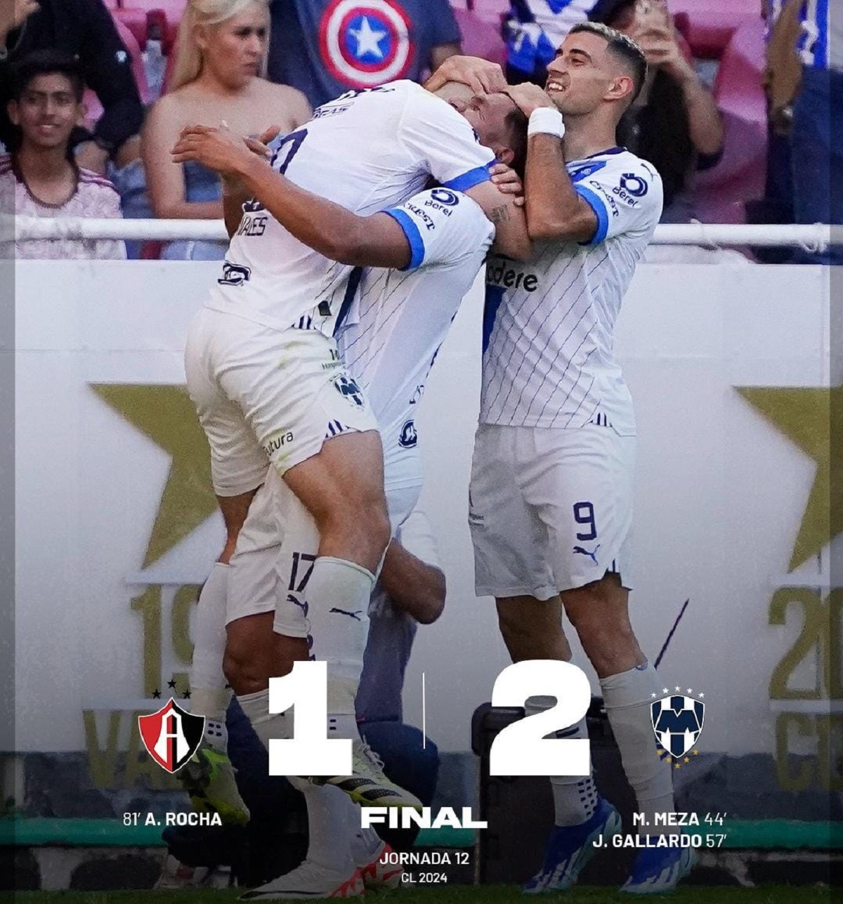 San Luis sorprende al Pachuca en el cierre de la jornada 12 del futbol mexicano