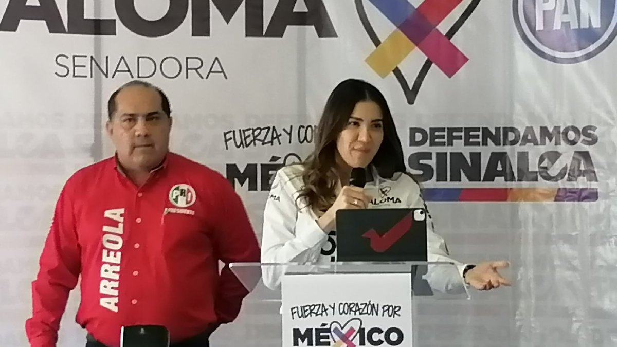 Paloma Sánchez se dice lista para debatir tras declaraciones de los candidatos de Morena al Senado por Sinaloa