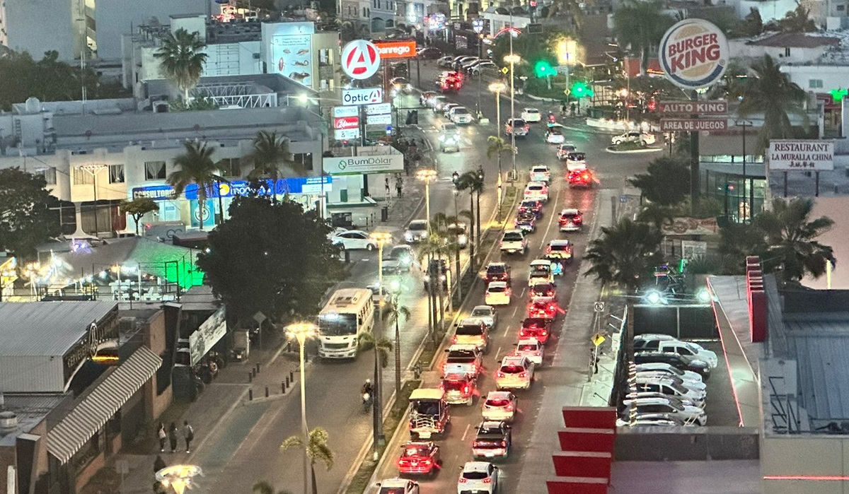 Recuerda que desde primera hora de este miércoles habrá par vial en Mazatlán