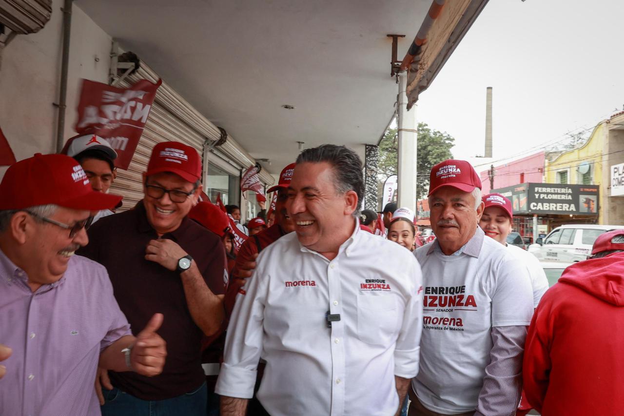 ‘En mi recorrido por Sinaloa, lo que la gente me pide es que siga la transformación’: Enrique Inzunza
