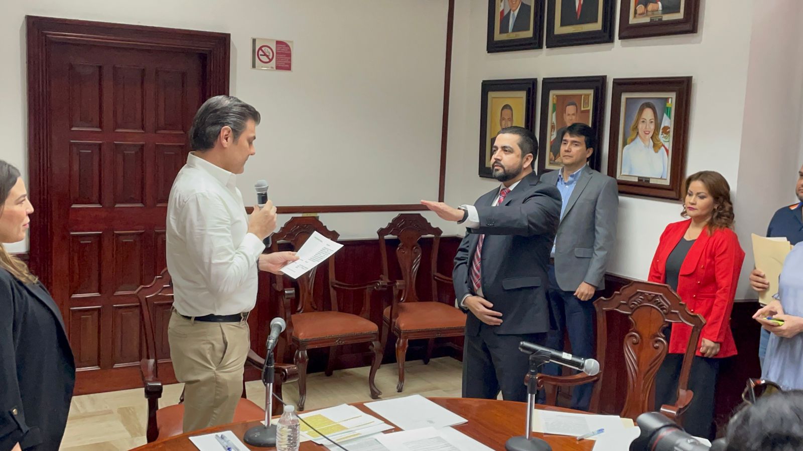Rinde protesta Ricardo Arturo Sainz López como nuevo secretario general del Ayuntamiento de Culiacán