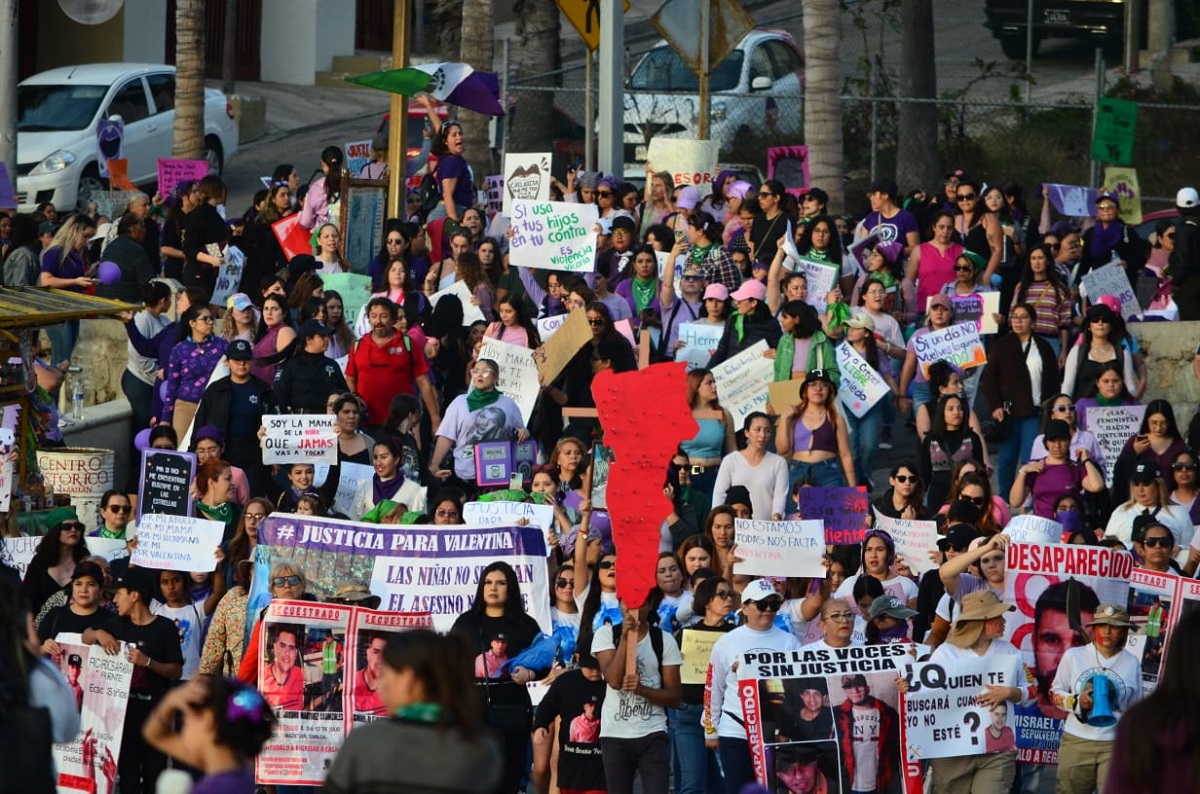 ¡Alerta, alertaaa! Esta será la ruta de la oleada violeta en la marcha 8M en Mazatlán