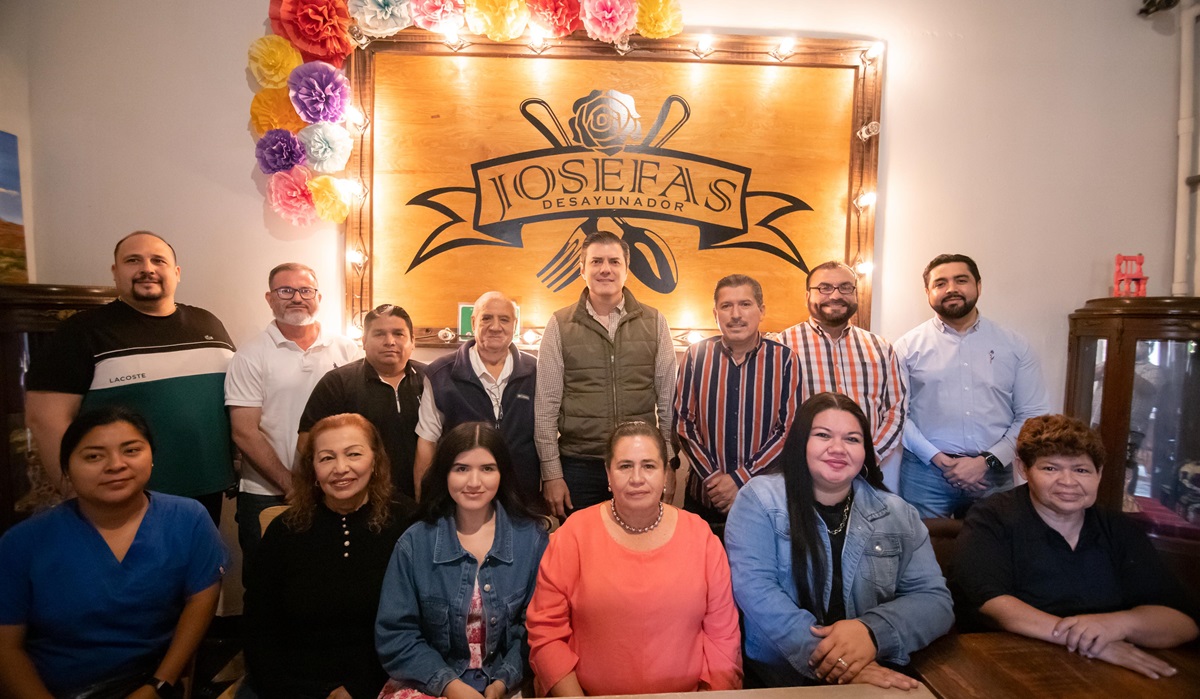Llegan a acuerdos comerciantes del Centro de Culiacán y el alcalde Ernesto Peñuelas