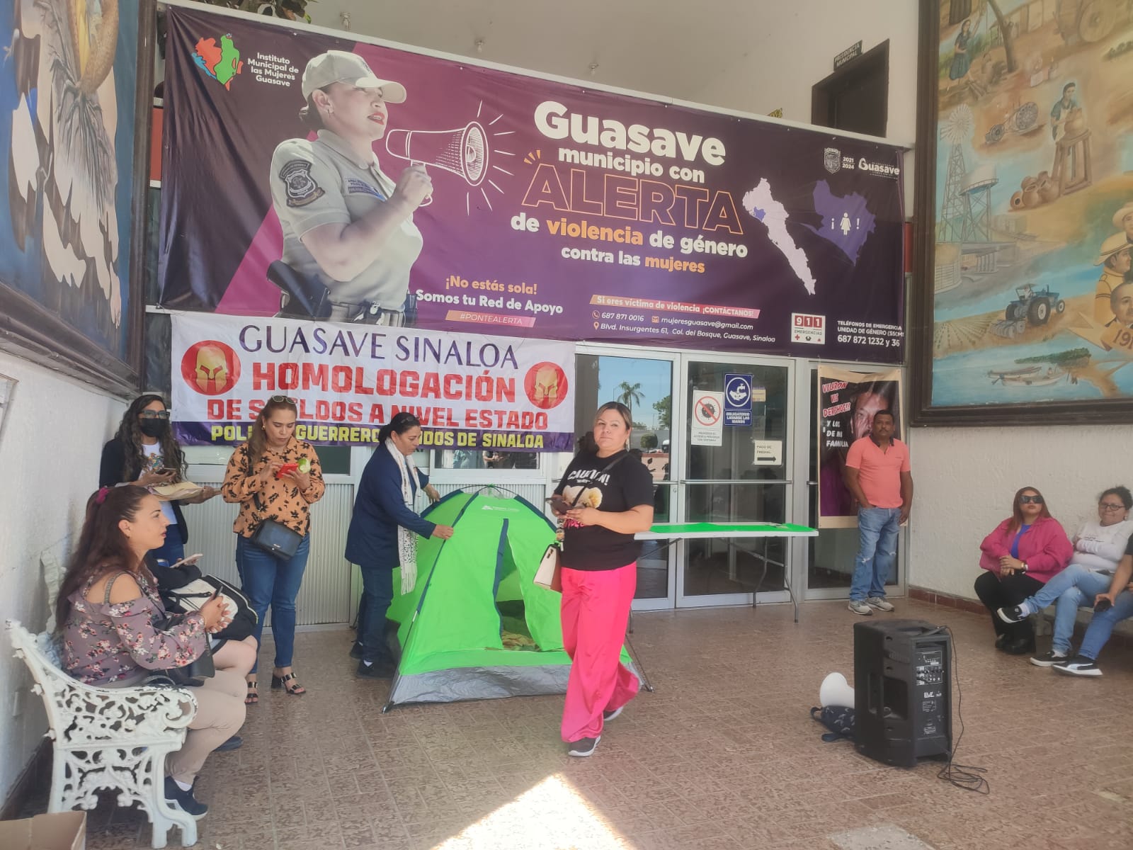 Toma del Ayuntamiento de Guasave es meramente sindical y está afectando a ciudadanos: Secretario