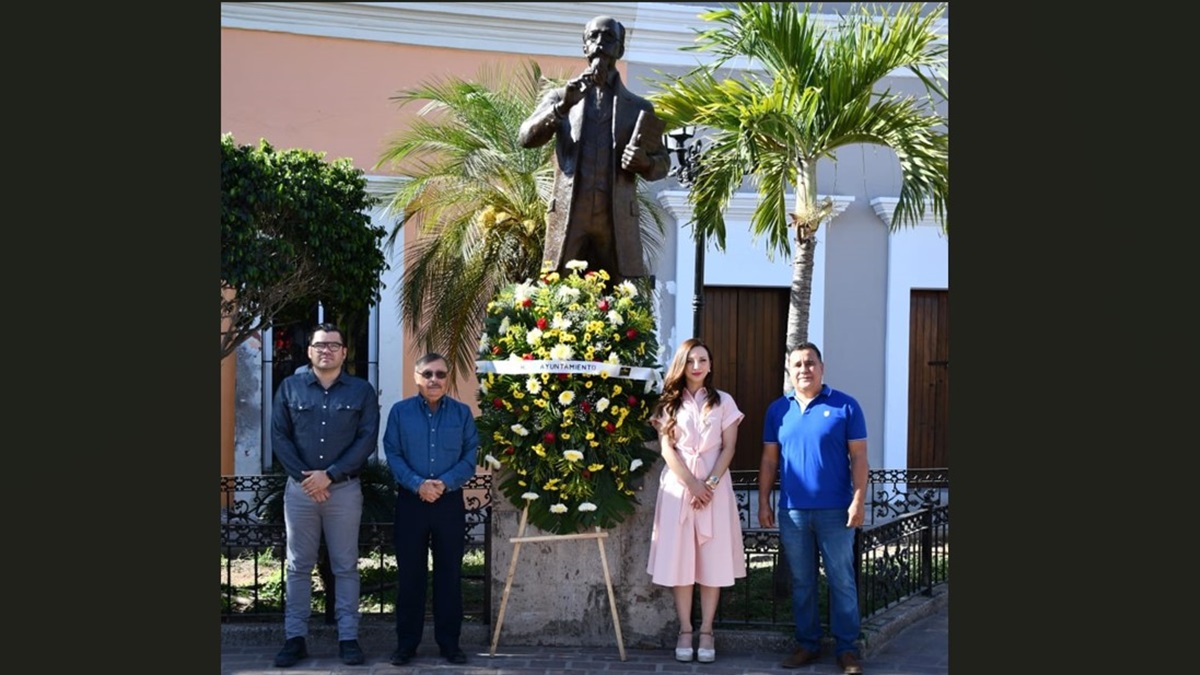 Conmemoran el 117 aniversario luctuoso de Eustaquio Buelna en Mocorito