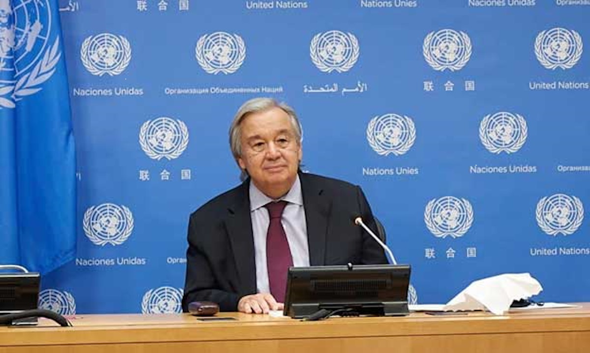 Antonio Guterres se pronuncia sobre la expulsión de Ecuador de la ONU