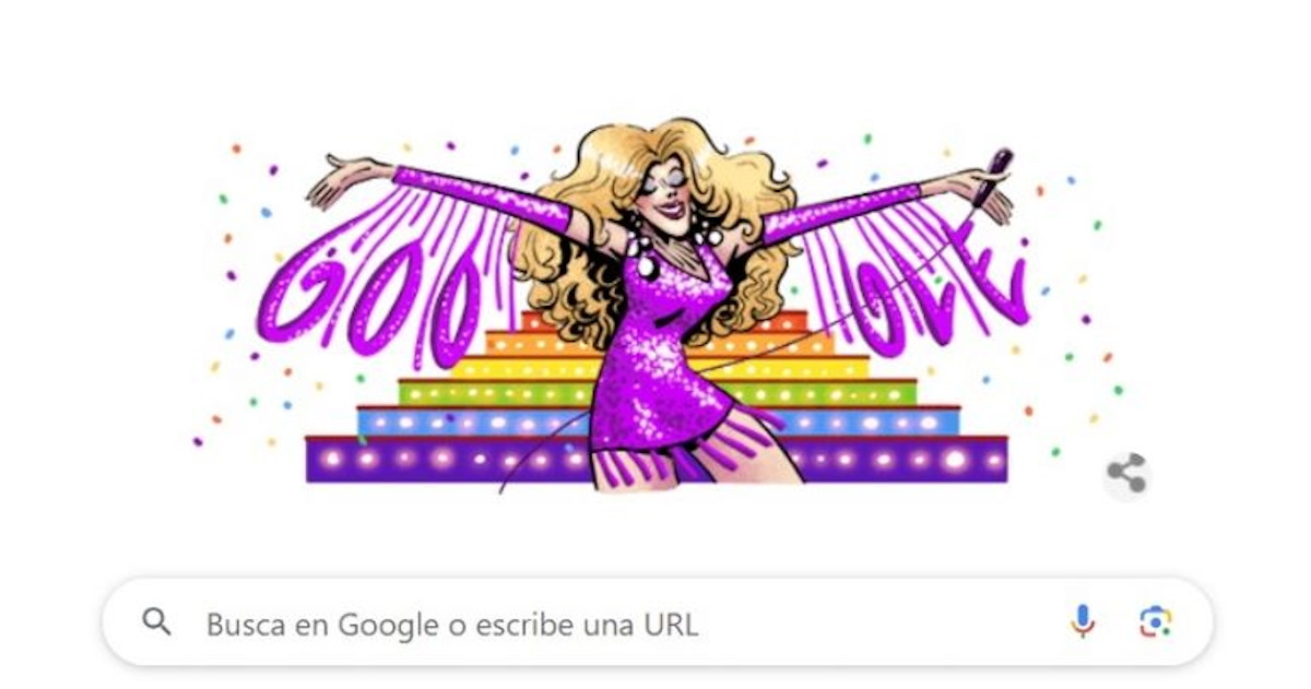 El Doodle de Google celebra a Francis, la icónica drag mexicana