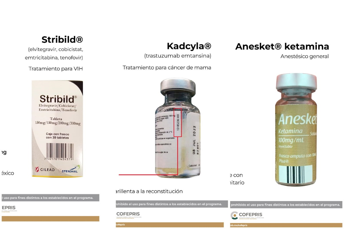 Cofepris alerta por medicamentos falsos para estos padecimientos