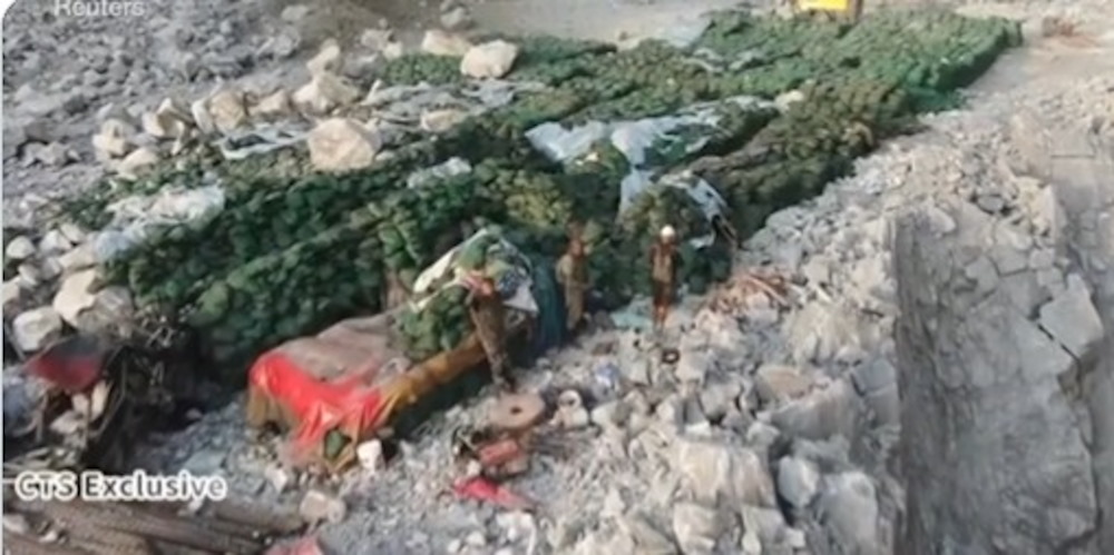 Video| Impactante rescate de mineros atrapados en una montaña tras el sismo en Taiwán