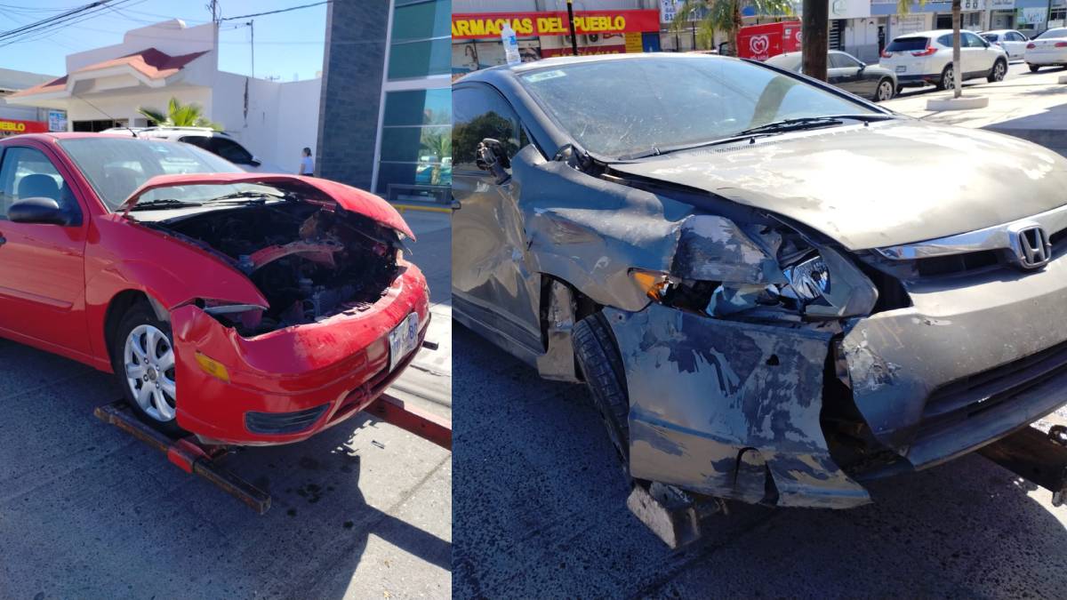 Mujer resulta con lesiones tras accidente en el sector Fátima Los Mochis