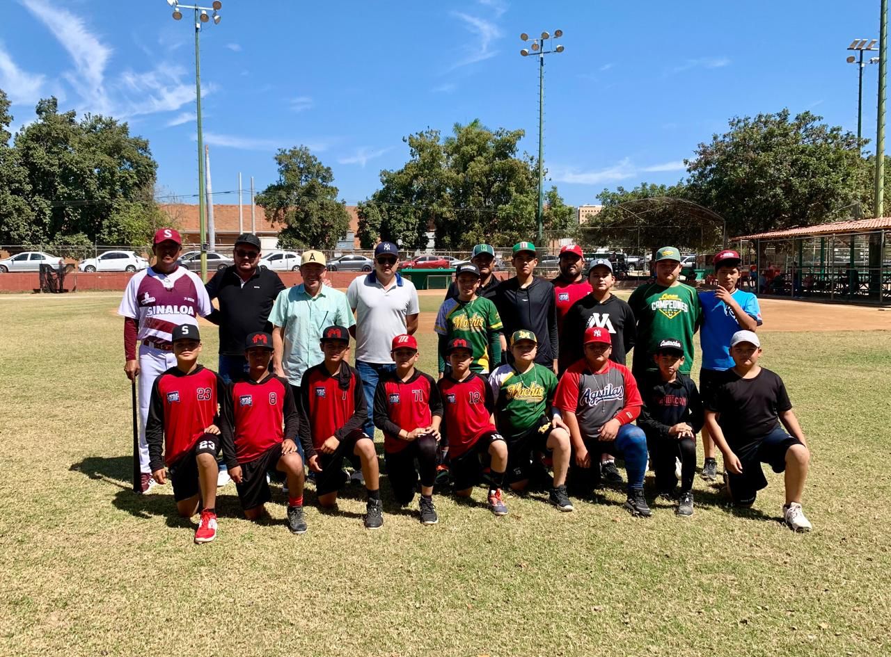 Parte de la selección sinaloense se reúne rumbo al Nacional de beisbol 11-12 años en Culiacán