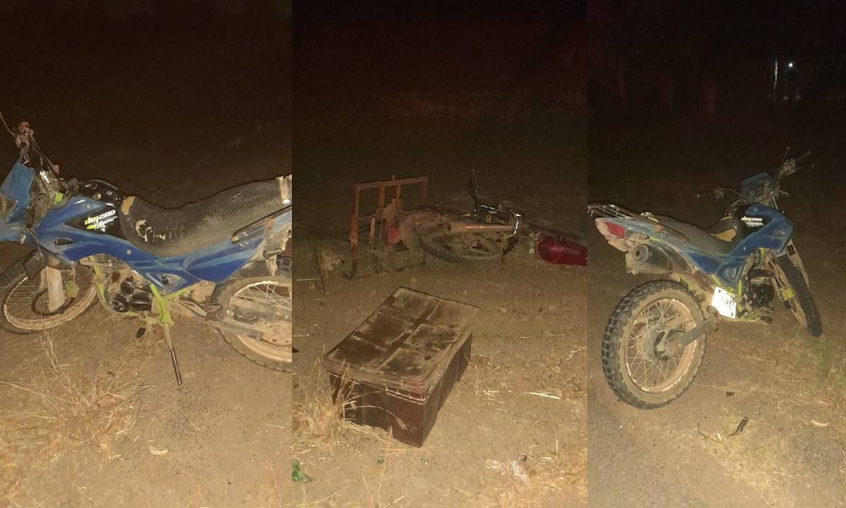 Choque de motocicletas en Guasave deja a dos hombres lesionados
