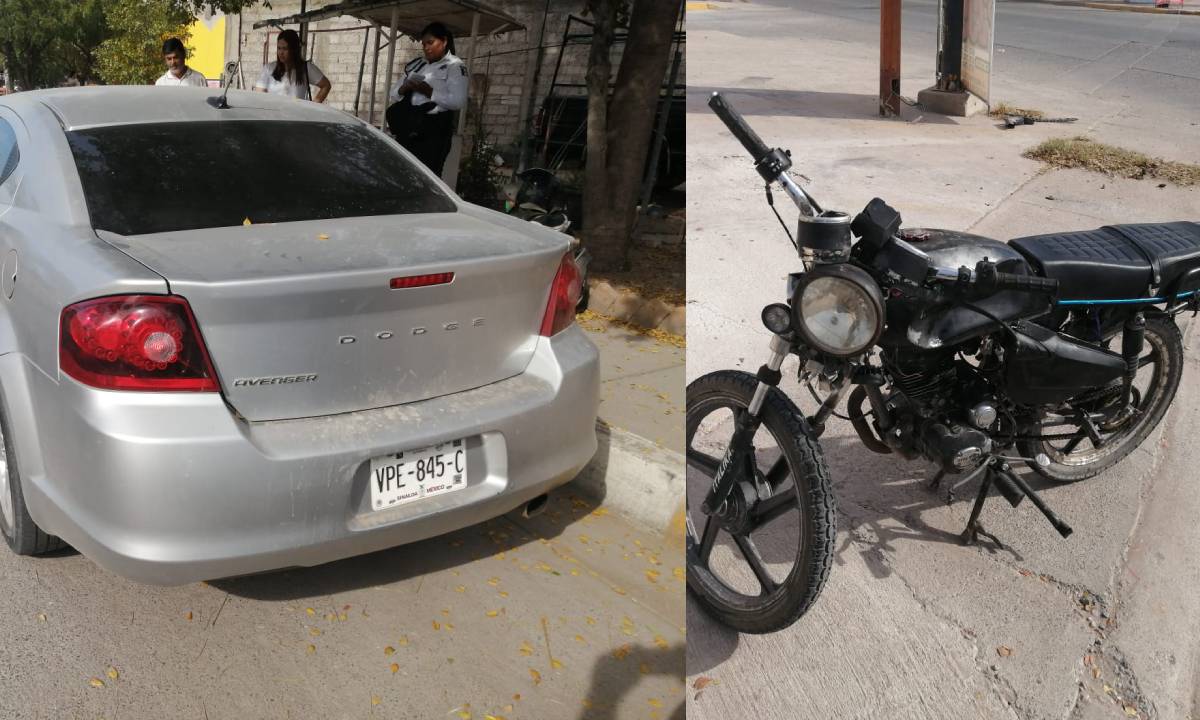 Choque en Guamúchil deja a una persona lesionada