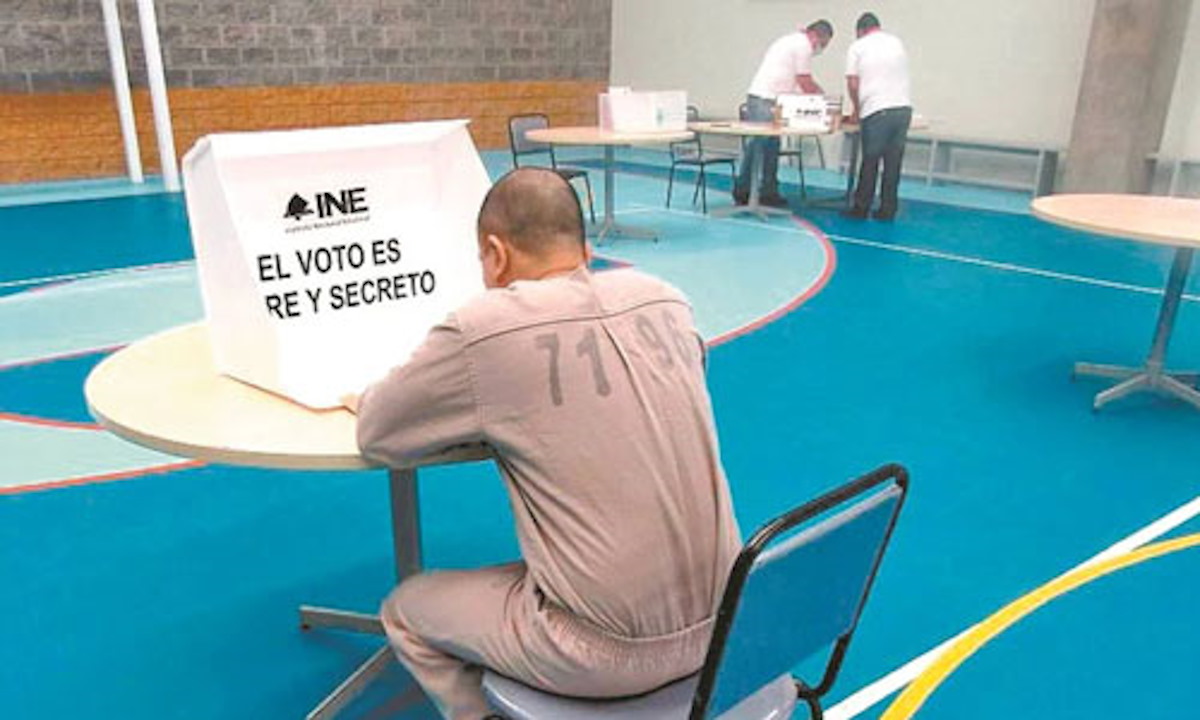 Presos en cárceles podrán ejercer su voto de forma anticipada en México