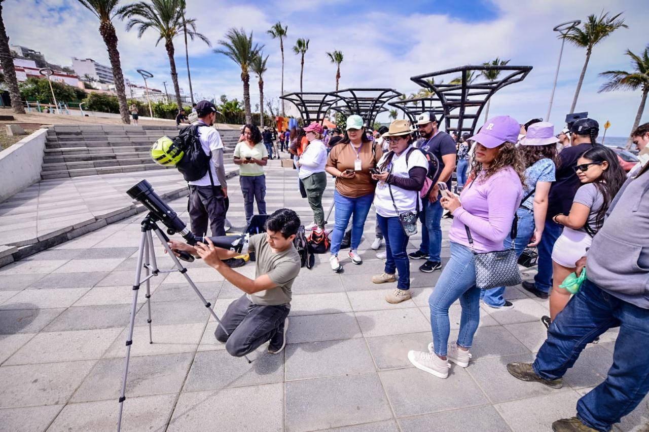 Afinan detalles para el eclipse solar total en el parque de Ciudades Hermanas en Mazatlán