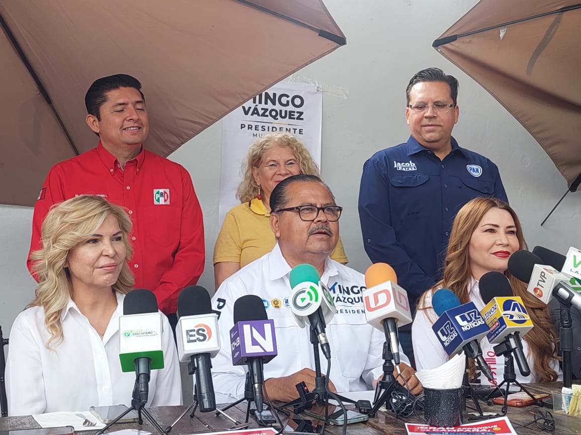 Afirma Domingo Vázquez que él sí tendrá el ingenio para resolver el problema del drenaje en Ahome