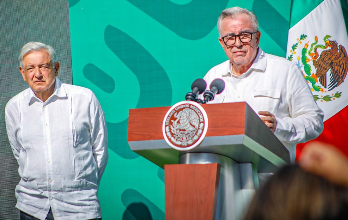 “AMLO está haciendo una tarea histórica; Sinaloa tiene gran aprecio por el presidente”: Rocha al iniciar ‘mañanera’