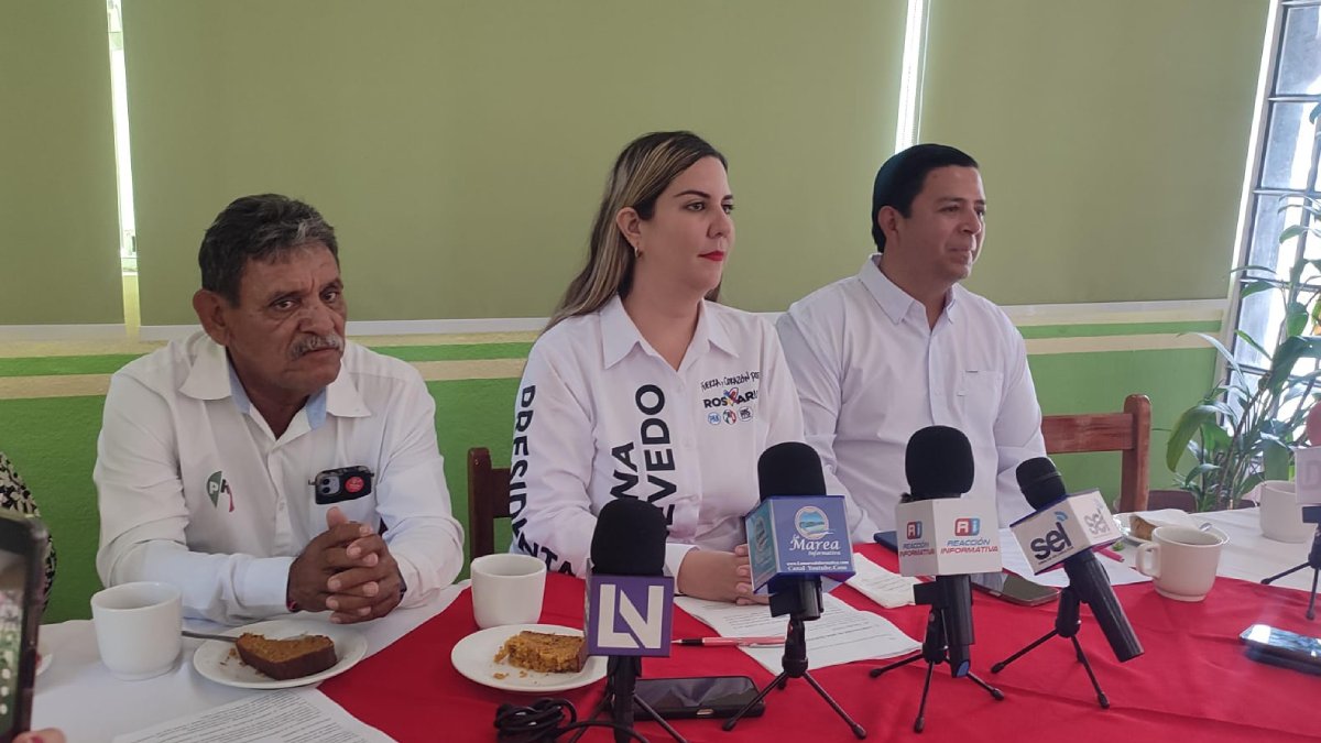 Señala Ana Quevedo guerra sucia en su contra; denuncia el retiro de 70 lonas en El Rosario