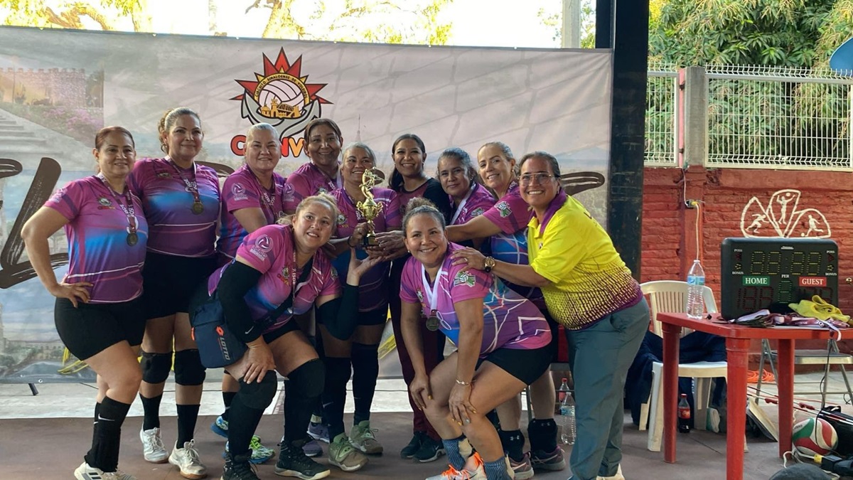 Se disputa con éxito la primera fase del Circuito Sinaloense de Voleibol en El Fuerte