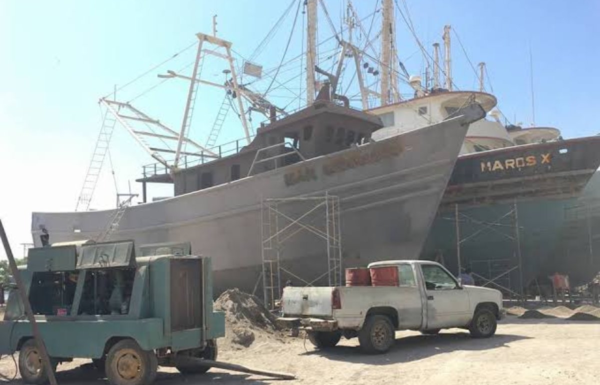 Difícil que barcos camaroneros reciban mantenimiento en astilleros de Mazatlán: Armadores