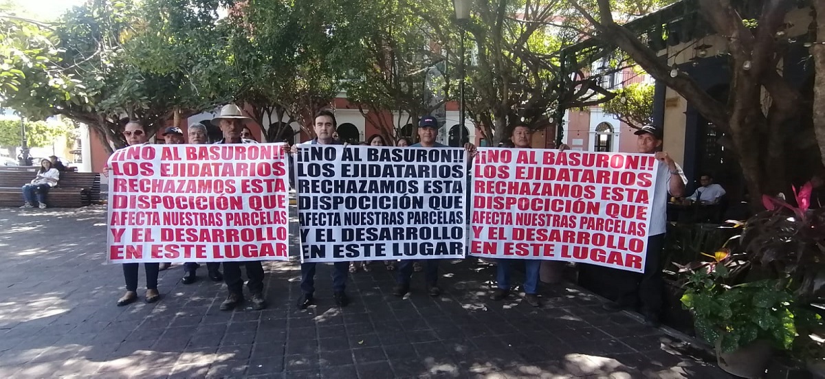 Los habitantes del Rincón de Urías en Mazatlán no quieren el basurón cerca de sus casas