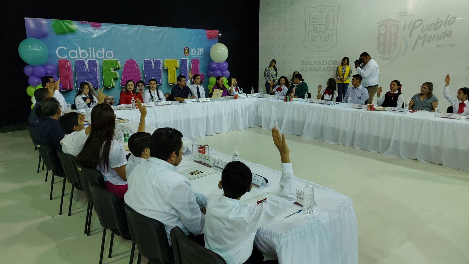 Mejoras a las instituciones, alumbrado y servicios públicos, las mayores demandas del Cabildo Infantil en Salvador Alvarado