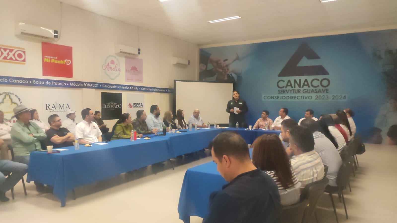 Canaco Guasave abre sus puertas y sostiene diálogos con candidatos: tocó el turno al Partido Verde