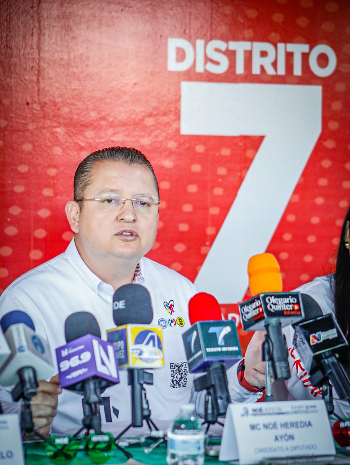 Comunidades se encuentran en el abandono, señala el candidato Noé Heredia