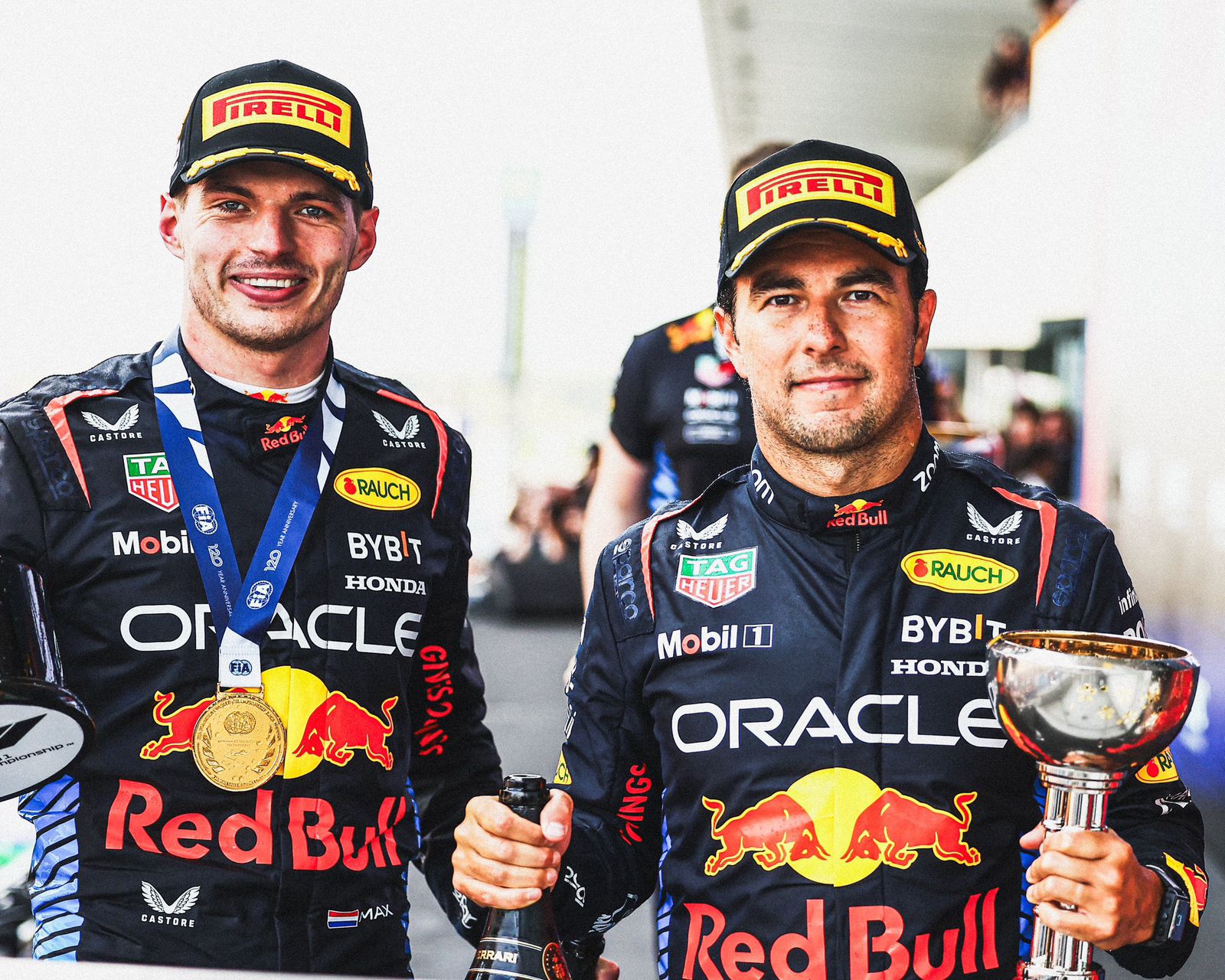 ¡Están de regreso! ‘Checo’ Pérez y Max Verstappen hacen el 1-2 en el Gran Premio de Japón