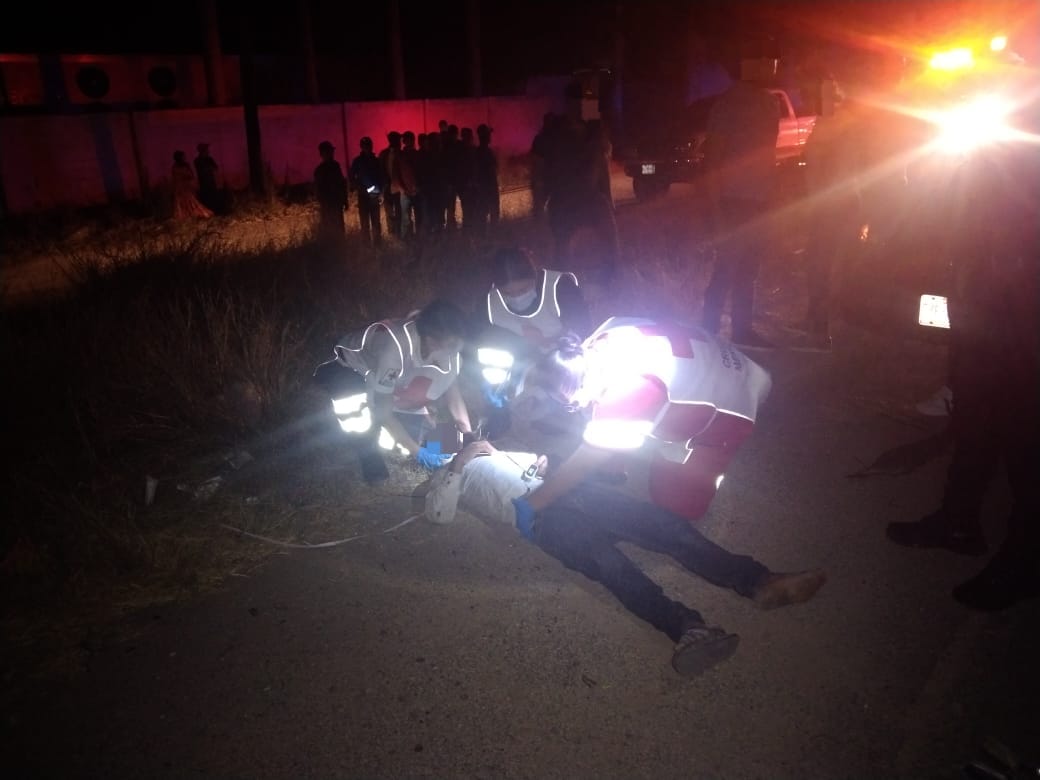 Cuatro menores lesionados deja una ‘carambola’ entre una moto y dos bicicletas en Guasave