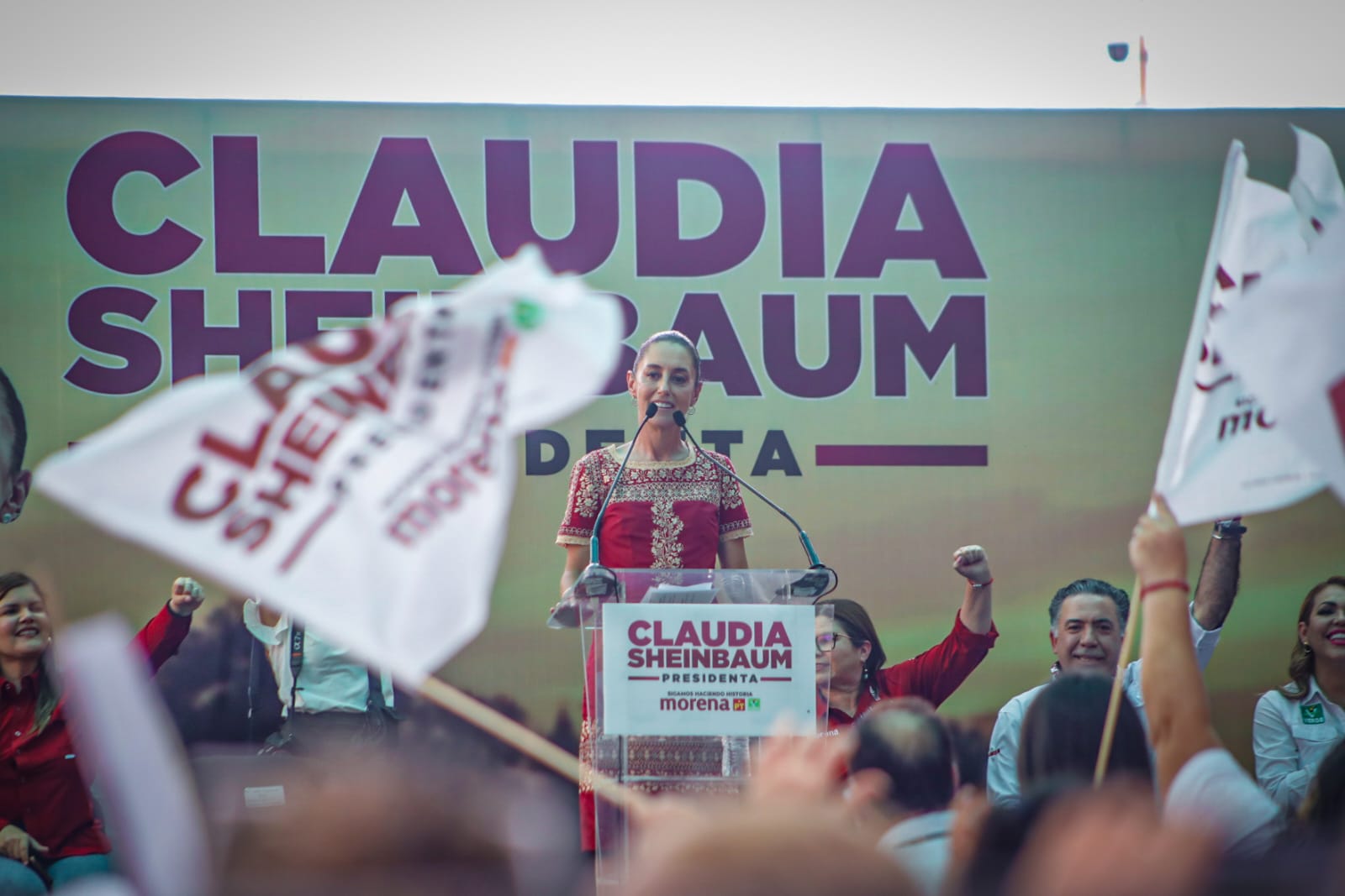 Gámez Mendívil reitera su apoyo y admiración hacia Claudia Sheinbaum