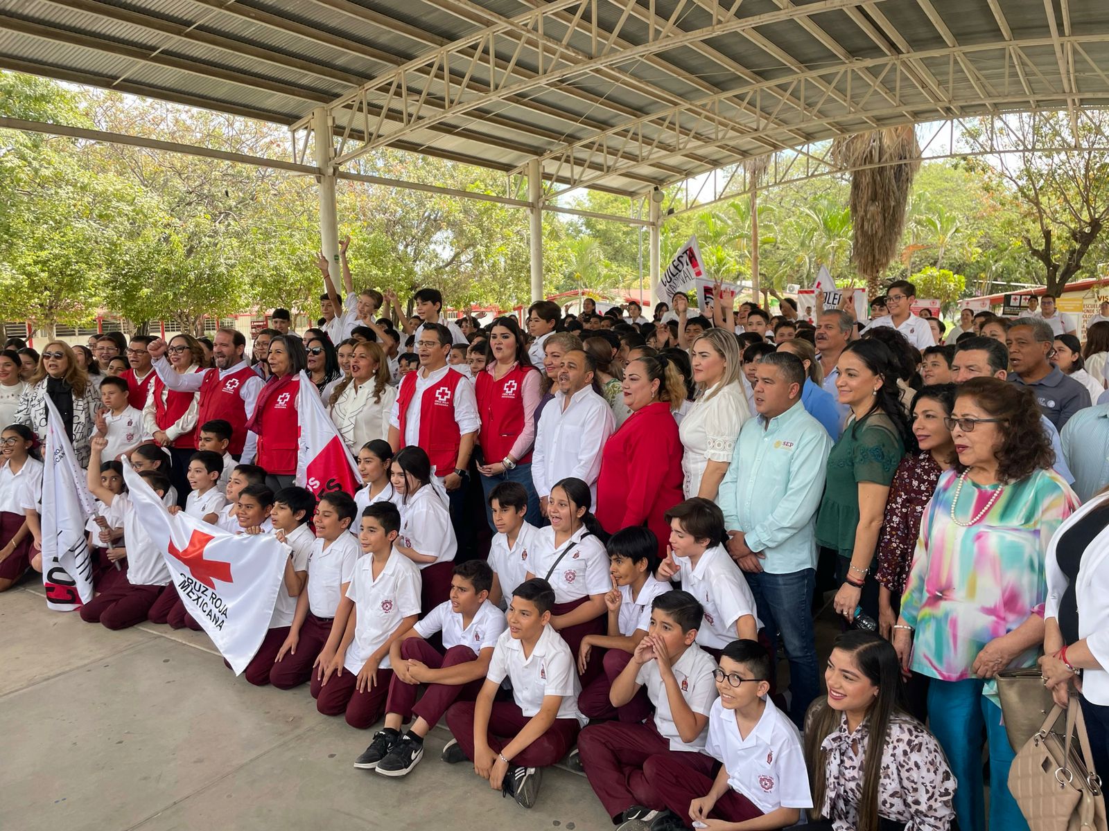 Cruz Roja y SEPyC dan banderazo de inicio a la Colecta Escolar 2024