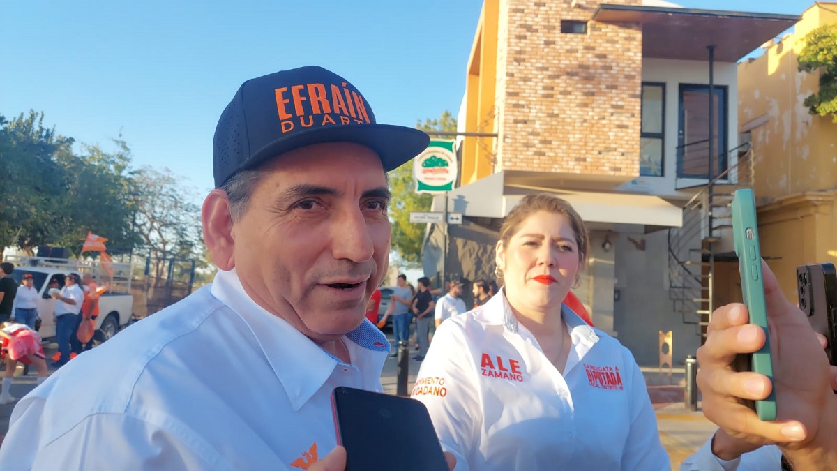 Buscará Efrain Duarte, candidato a alcaldía de Salvador Alvarado por MC, el bienestar de la población