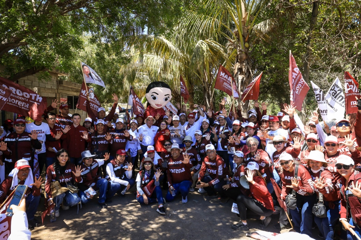 ¡Que siga la Transformación! Pide la gente de Navolato a candidatos al Senado por Morena durante recorridos