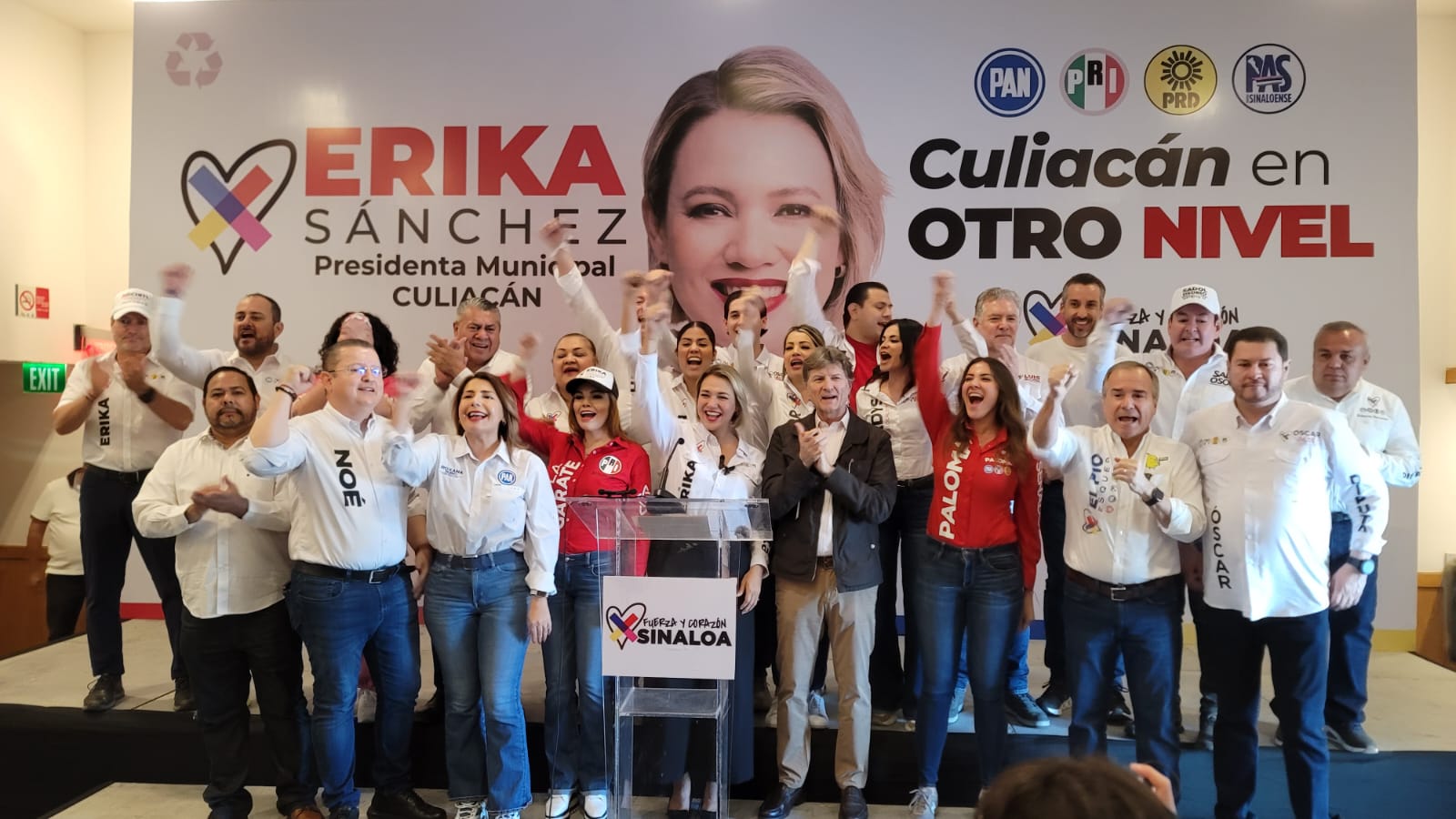 Érika Sánchez arranca su campaña a la alcaldía de Culiacán