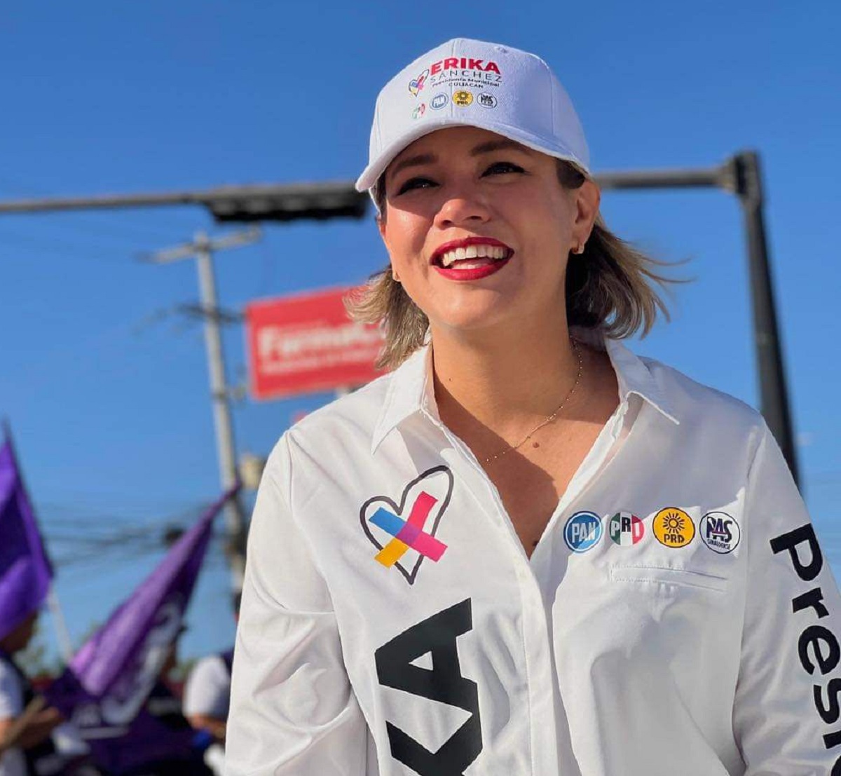En Culiacán, la gente está lista para un cambio: Erika Sánchez