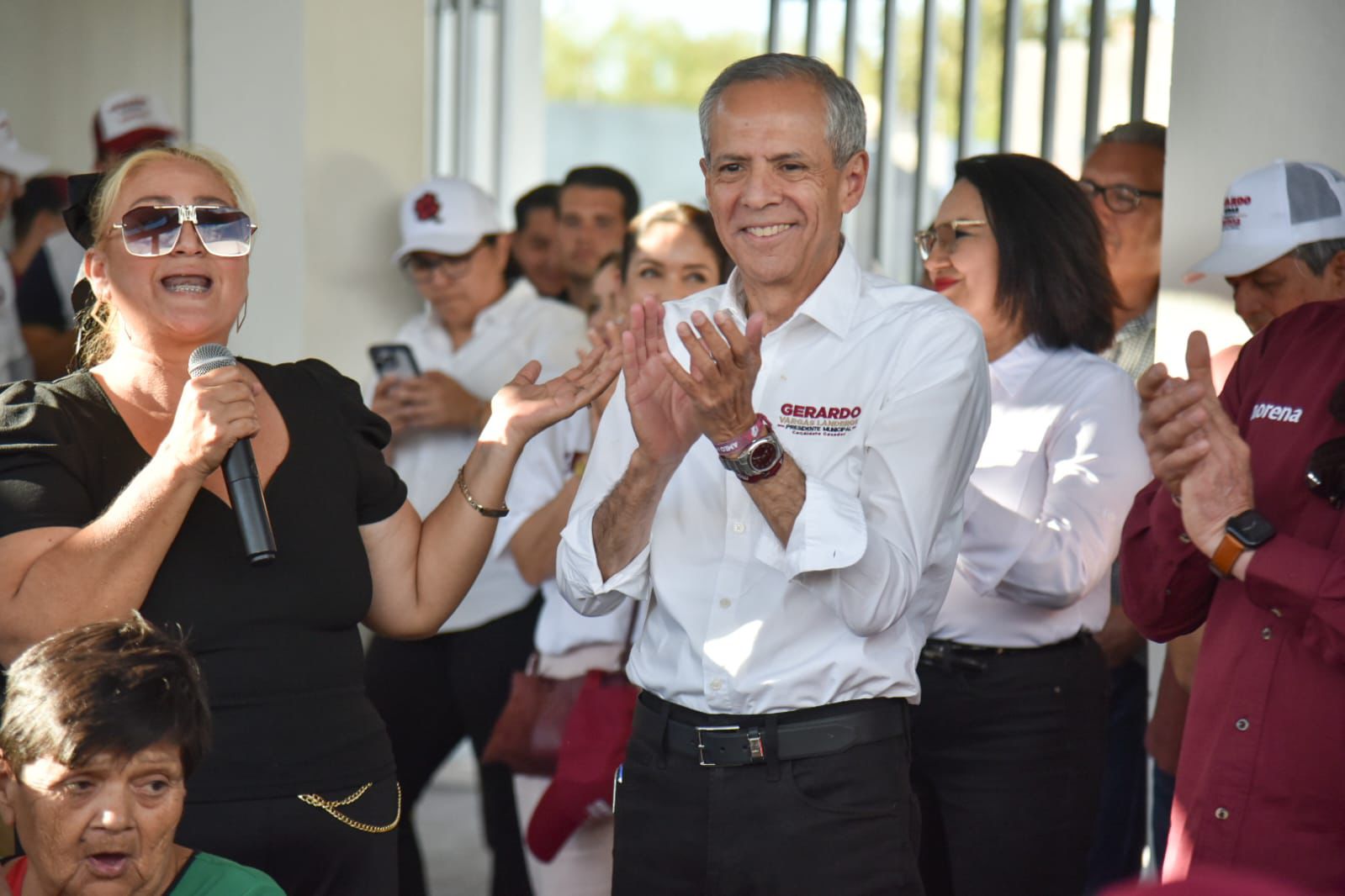 “Denme la oportunidad de terminar mi obra de gobierno”, pide Gerardo Vargas a ahomenses
