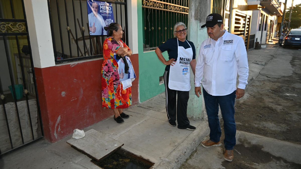 Solucionar los problemas de drenaje en Mazatlán uno de los compromisos del candidato Guillermo Romero