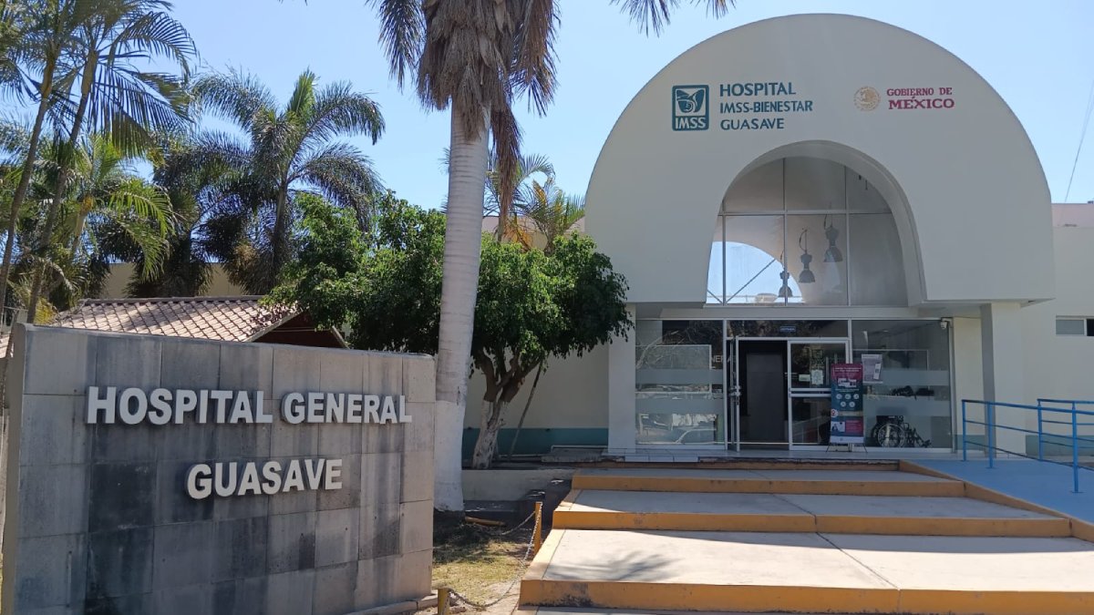 Hombre herido de bala ingresa al Hospital General de Guasave
