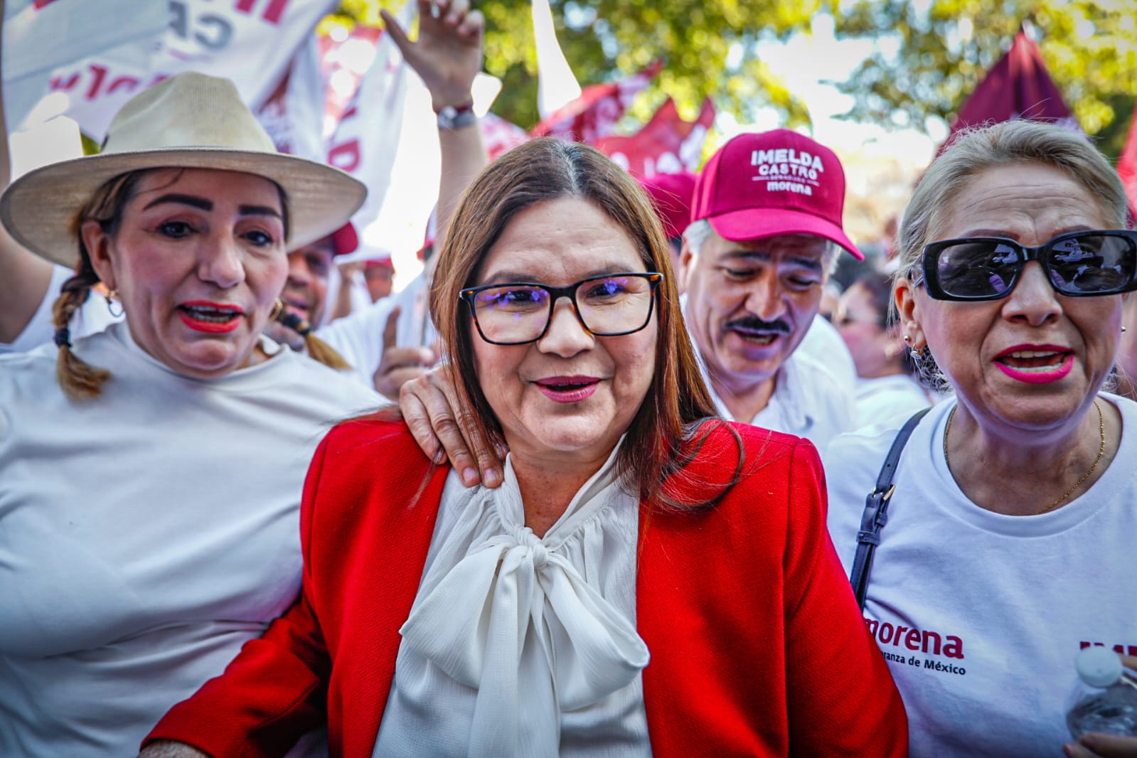 “El debate lo ganó Morena; esperábamos los ataques de la oposición, no tienen argumentos”: Imelda Castro