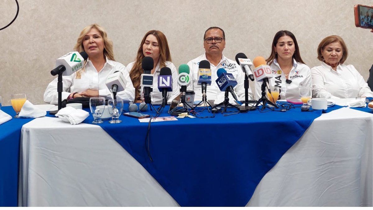 Intercamaral de Los Mochis se reúne con los candidatos de la coalición Fuerza y Corazón por Sinaloa
