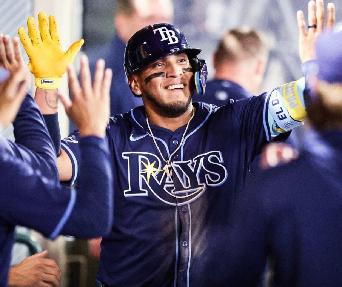 Isaac Paredes conecta su quinto home run de la temporada con los Rays de Tampa Bay
