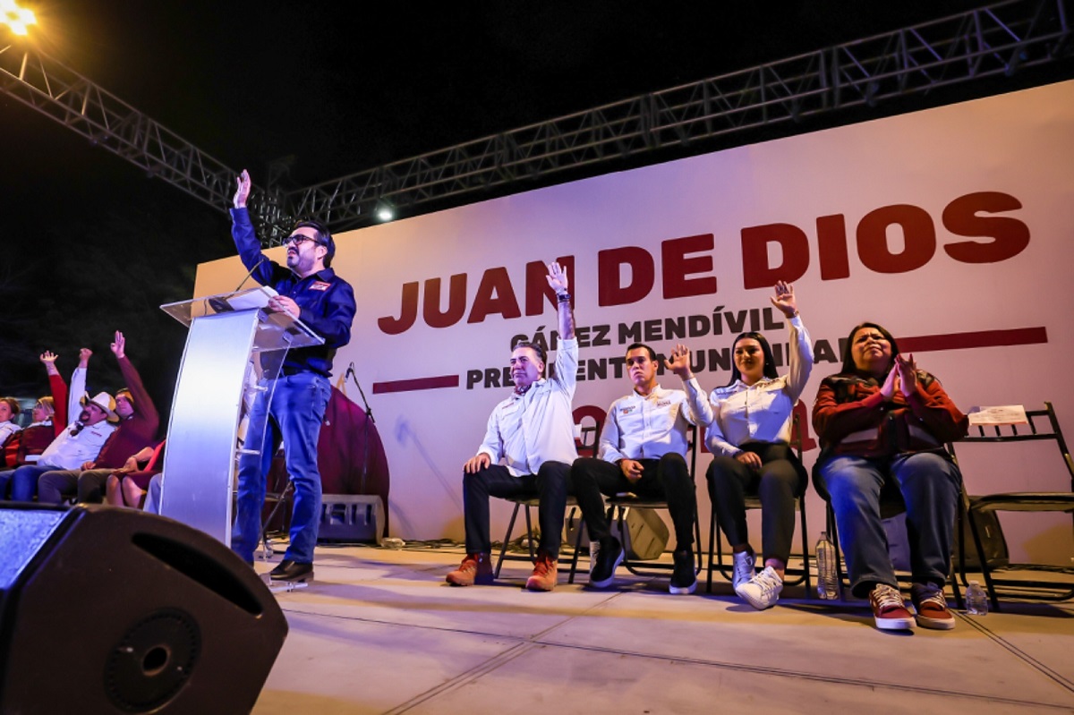Juan de Dios Gámez ganará la alcaldía de Culiacán, asegura el candidato de Morena al Senado, Enrique Inzunza