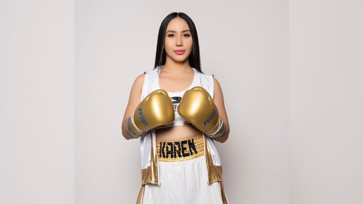 La boxeadora sinaloense Karen Rubio busca pelear por un campeonato del mundo