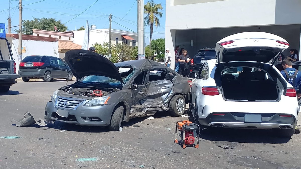 Madre e hija sufren accidente de tránsito cuando regresaban de una escuela