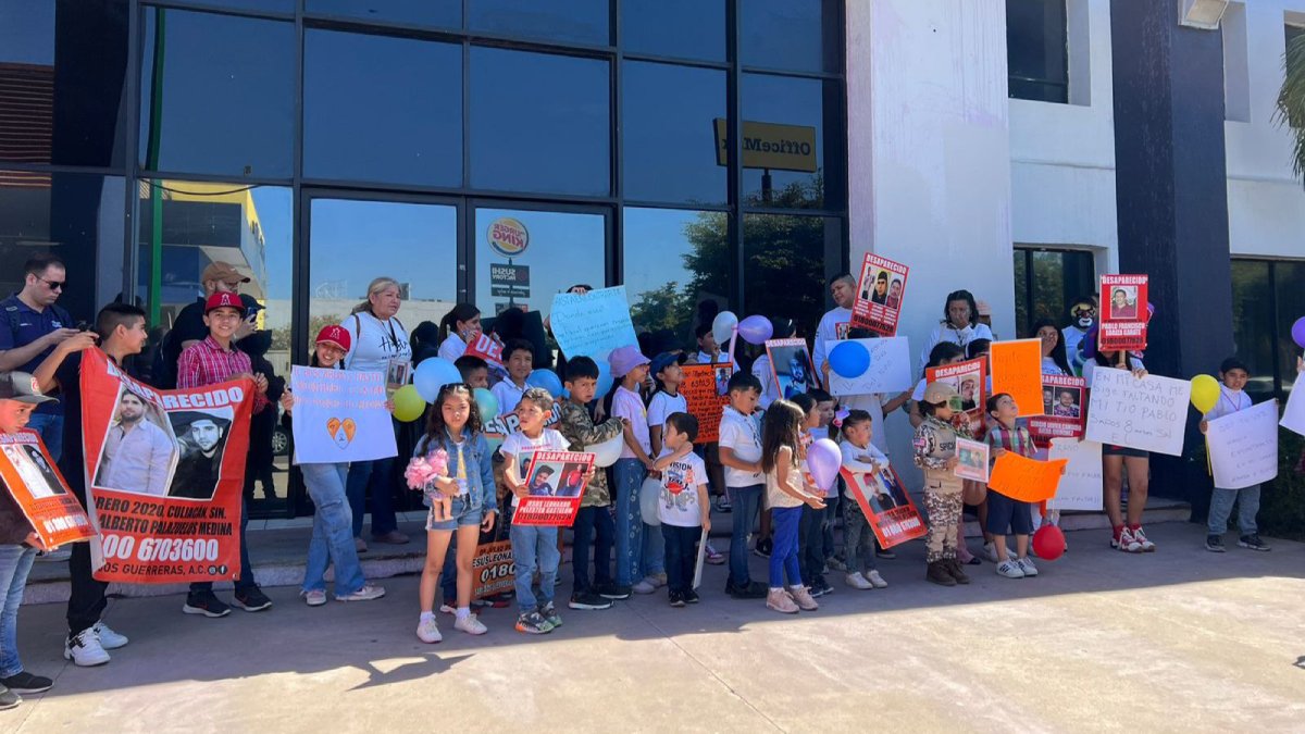 ¿Dónde estás papito? Por el Día del Niño, pequeños piden en Fiscalía que vuelvan sus familiares desaparecidos