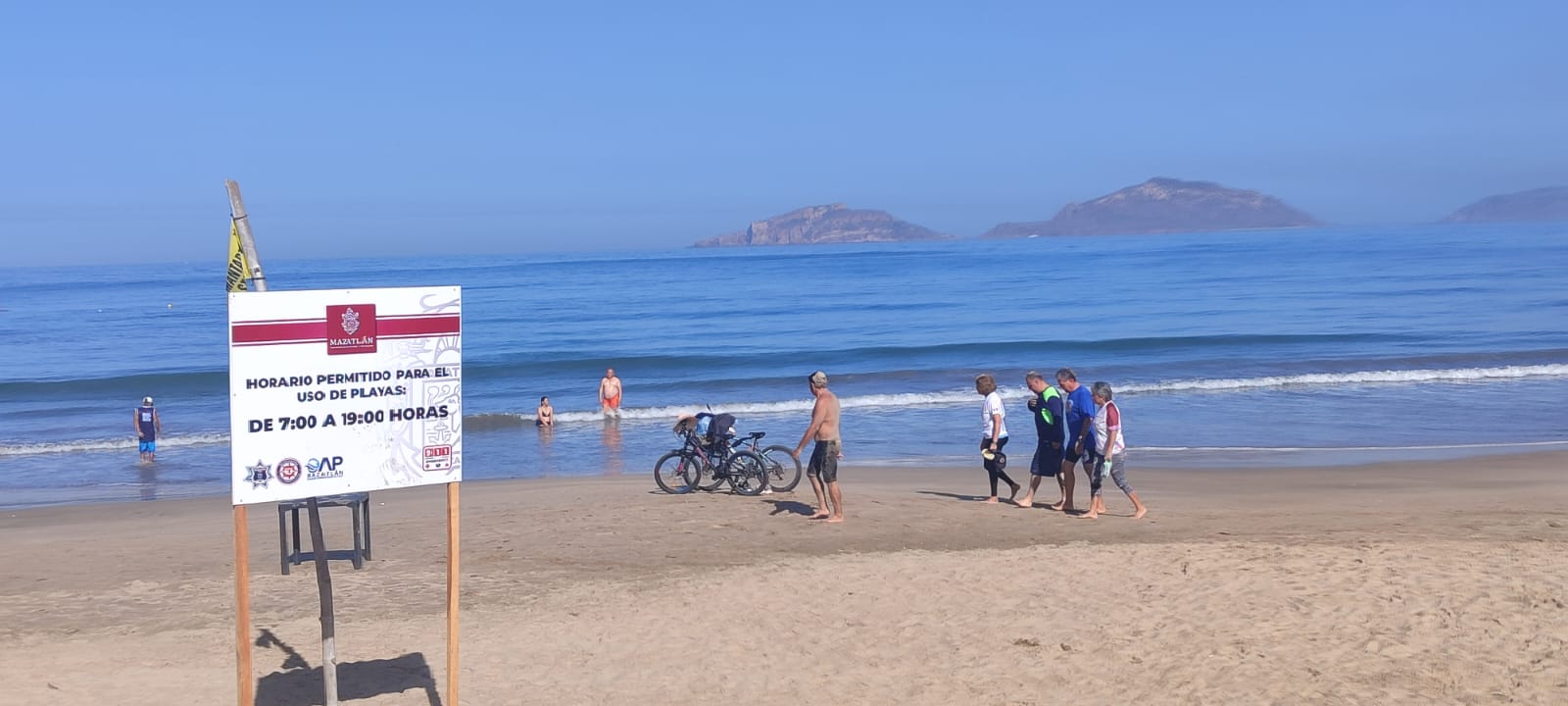 ¿Plan para la playa en Mazatlán? Este jueves tras dos días, cede el mar de fondo y hay condiciones favorables