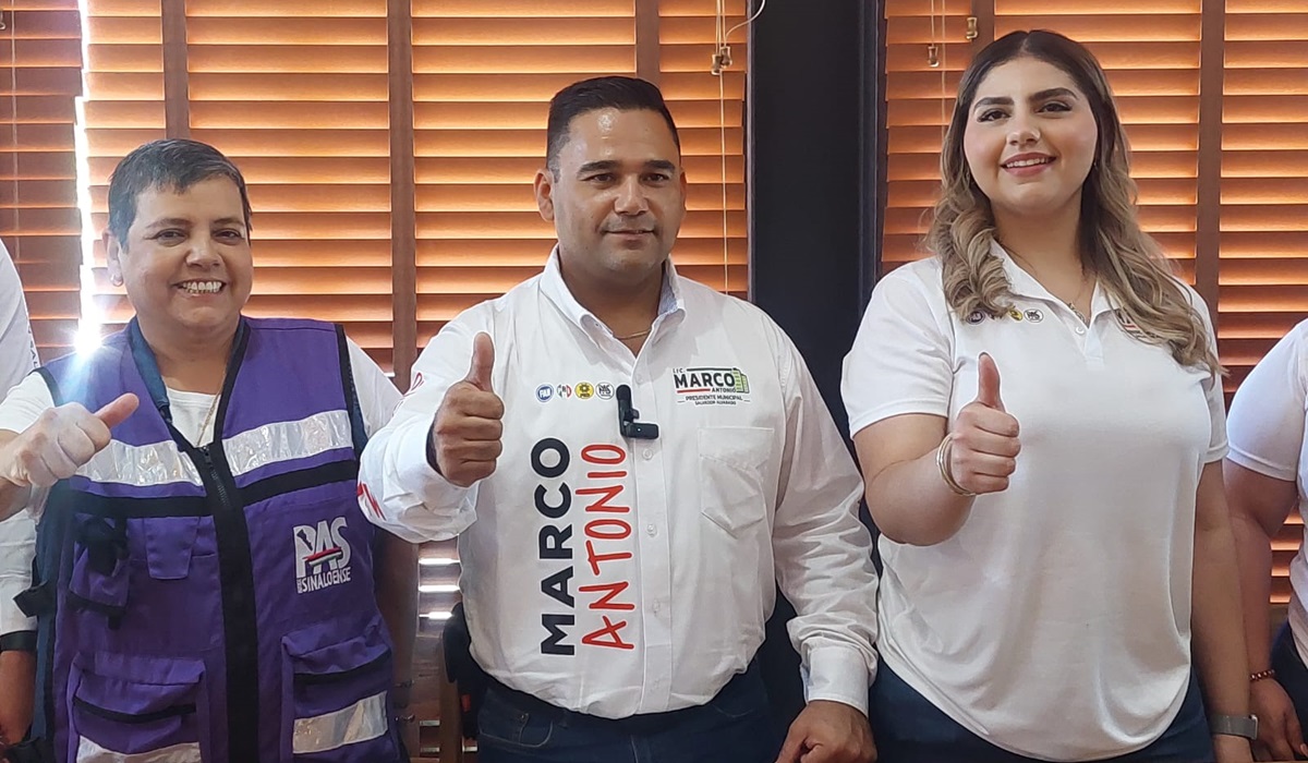 Trabajará Marco Antonio López, candidato de la coalición Fuerza y Corazón en Salvador Alvarado, en 5 ejes estratégicos
