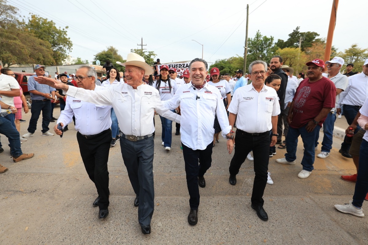 En Angostura, Morena tiene un “gallo jugado” como candidato a la presidencia: Enrique Inzunza