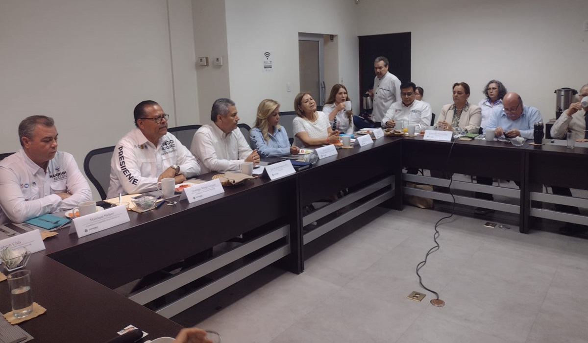 Asume compromiso Mingo Vázquez de ‘No más extorsiones’ a empresas de Ahome, en reunión con Coparmex